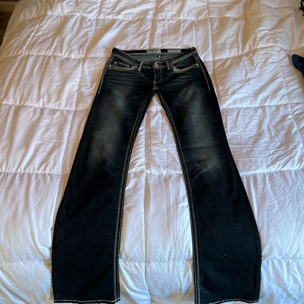 Day trip bootcut jeans